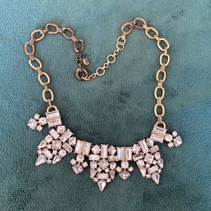 J.Crew “Diamond” & Bronze Necklace